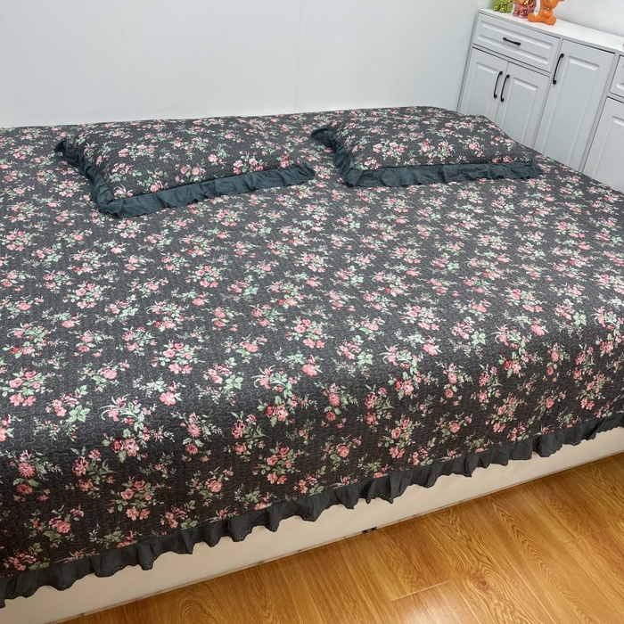 91家纺网 家纺一手货源 找家纺 暖居 2024新款支持定制纯棉榻榻米三件套单件被套农村大炕盖 中国美