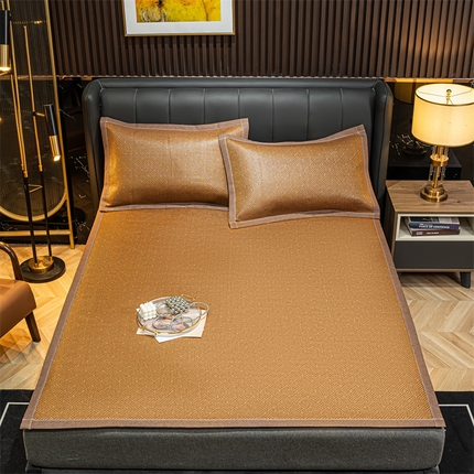 91家纺网 家纺一手货源 找家纺 （总）共鸣沙发垫 新款简约冰藤凉感凉席