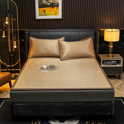 91家纺网 家纺一手货源 找家纺 （总）共鸣沙发垫 新款简约冰藤凉感凉席