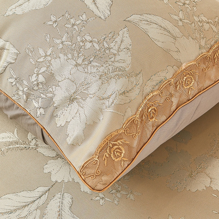 91家纺网 家纺一手货源 找家纺 （总）罗艺轩 2024新款欧式色织大提花床裙凉席