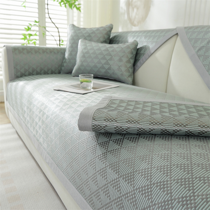 91家纺网 家纺一手货源 找家纺 共鸣沙发垫 新款夏季新款冰藤沙发垫 冰藤三角