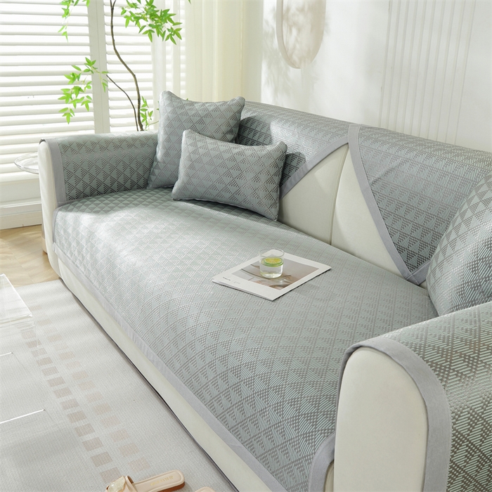 91家纺网 家纺一手货源 找家纺 共鸣沙发垫 新款夏季新款冰藤沙发垫 冰藤三角