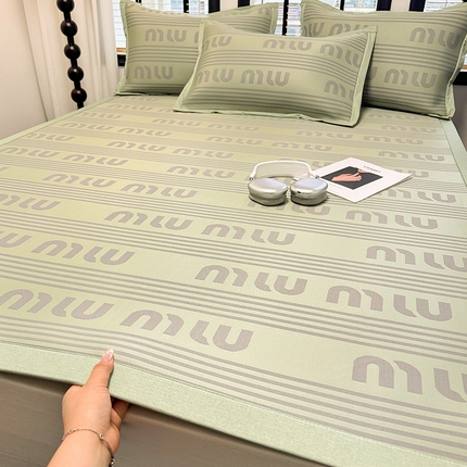 91家纺网 家纺一手货源 找家纺 （总）全季家居 无印线条简约系列PE凉感席