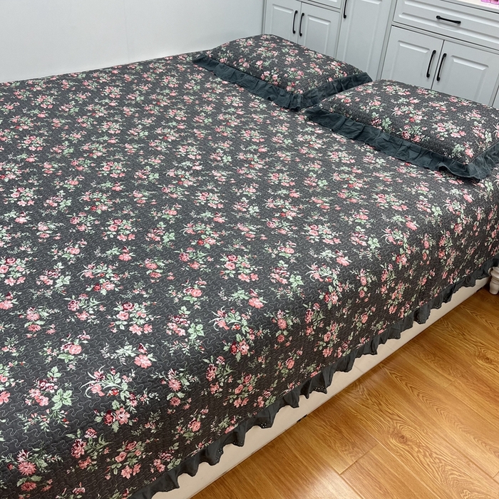 91家纺网 家纺一手货源 找家纺 暖居 2024新款支持定制纯棉榻榻米三件套单件被套农村大炕盖 中国美