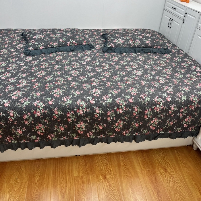 91家纺网 家纺一手货源 找家纺 暖居 2024新款支持定制纯棉榻榻米三件套单件被套农村大炕盖 中国美