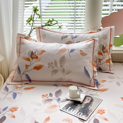 91家纺网 家纺一手货源 找家纺 （总）菲梵家纺 2025新款A类无荧光全棉老粗布单品枕套