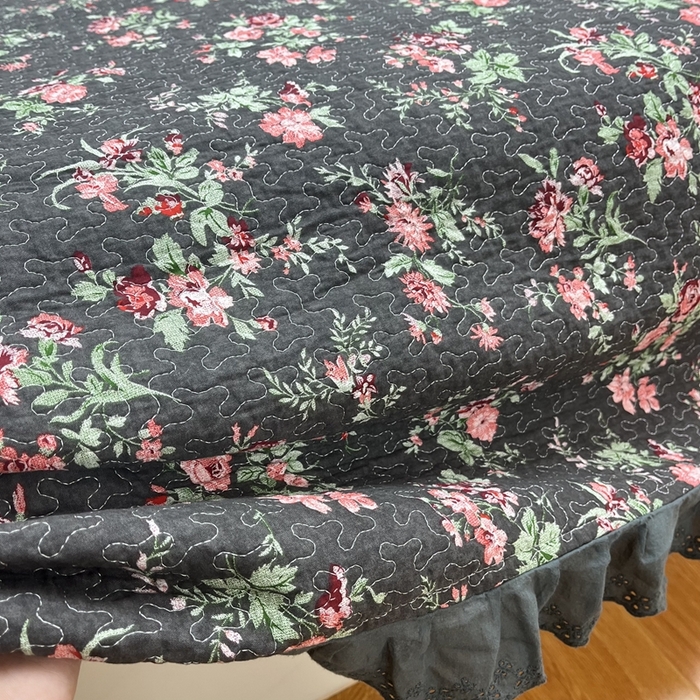 91家纺网 家纺一手货源 找家纺 暖居 2024新款支持定制纯棉榻榻米三件套单件被套农村大炕盖 中国美