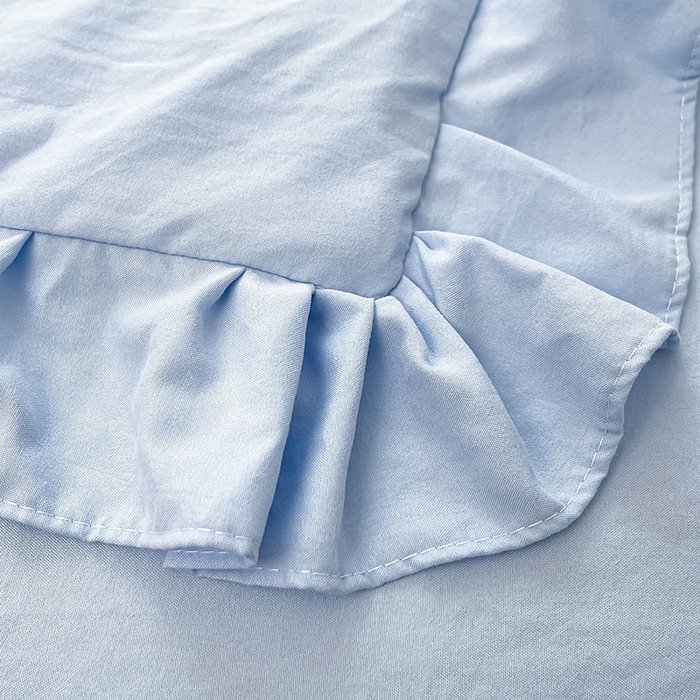 91家纺网 家纺一手货源 找家纺 （总）宜家坊2024新款韩系花边ins风水洗棉夏被四件套