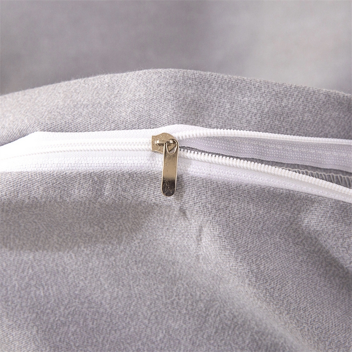 91家纺网 家纺一手货源 找家纺 金泰莱 2025新款全棉四件套长绒棉纯棉四件套纯色四件套 灰色