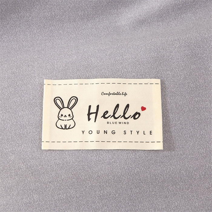 91家纺网 家纺一手货源 找家纺 金泰莱 2025新款全棉四件套长绒棉纯棉四件套纯色四件套 灰色