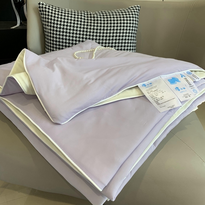 91家纺网 家纺一手货源 找家纺 奈萝家纺 2025新款A类凉感丝小凉皮夏被可机洗夏被新品空调被 多肉葡萄