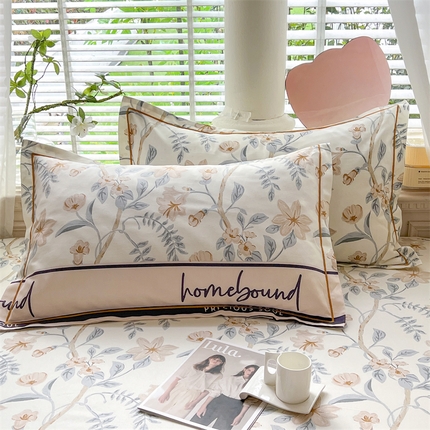 91家纺网 家纺一手货源 找家纺 （总）菲梵家纺 2025新款A类无荧光全棉老粗布单品枕套