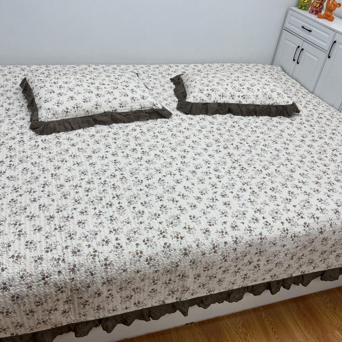 91家纺网 家纺一手货源 找家纺 暖居 2024新款支持定制纯棉榻榻米三件套单件被套农村大炕盖 墨尔本