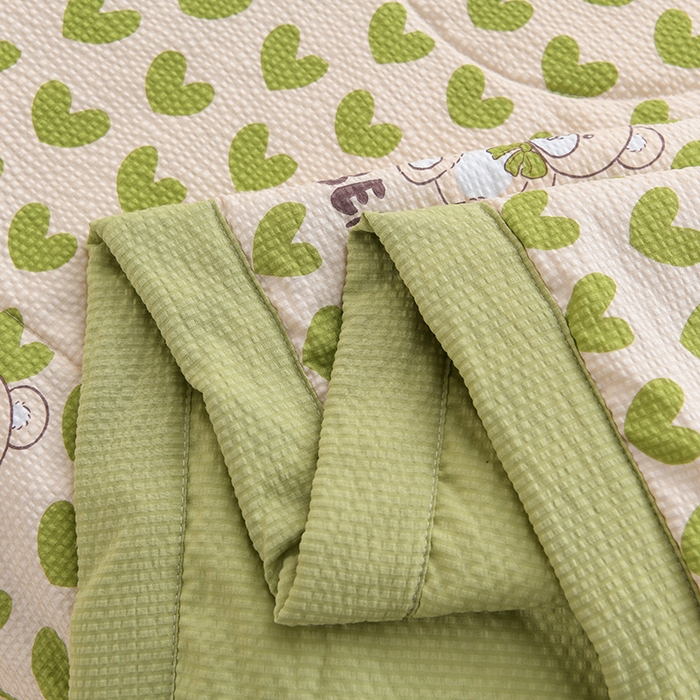 91家纺网 家纺一手货源 找家纺 圣楚家纺 2024新款清柔泡泡纱夏被 幸福暗号