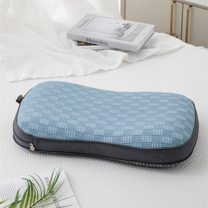 91家纺网 家纺一手货源 找家纺 （总）织布人 2024新款荞麦枕夏季凉感冰豆豆韩式面包枕全荞麦枕颈椎枕午睡枕