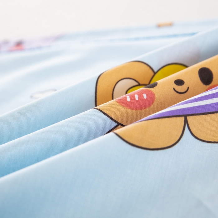 91家纺网 家纺一手货源 找家纺 乐秀家纺 2026新款卡通全棉枕套儿童幼儿园枕头卡通宝贝