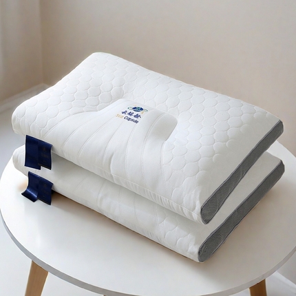 梵羽枕芯 2024新款针织棉太空舱乳胶枕枕头枕芯 云端舱