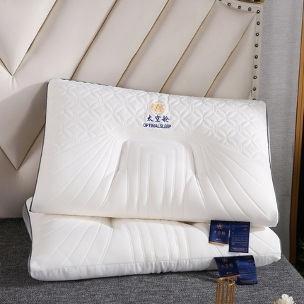 梵羽枕芯 2024新款针织棉太空舱乳胶枕枕头枕芯 太空舱