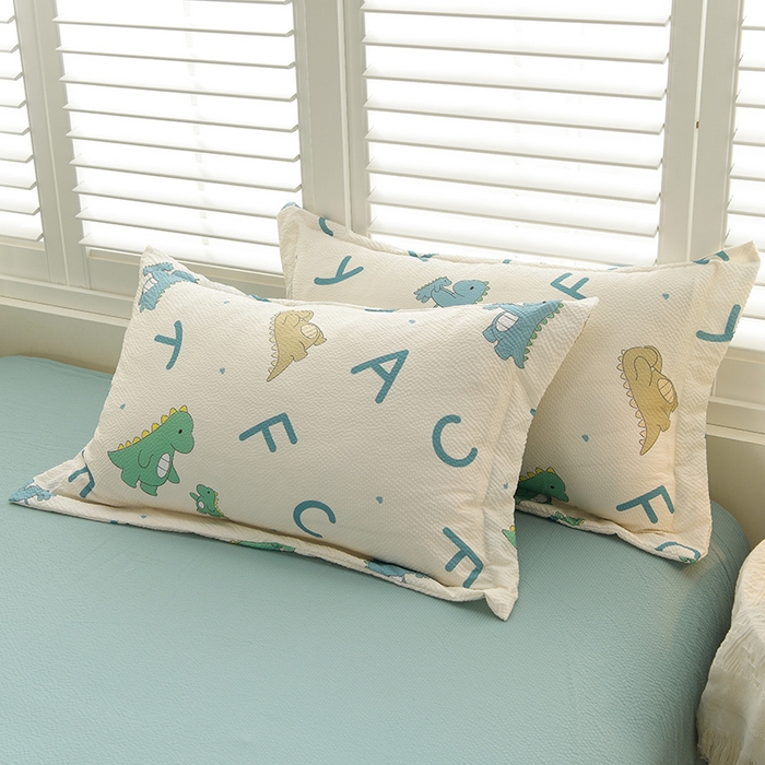 91家纺网 家纺一手货源 找家纺 圣楚家纺 2024新款清柔泡泡纱夏被 甜馨宝贝