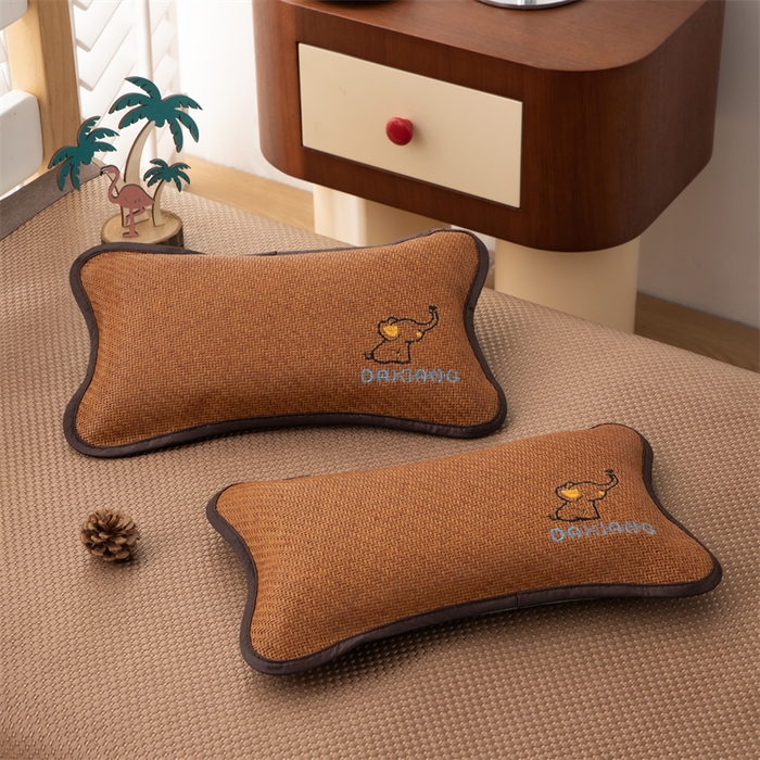 91家纺网 家纺一手货源 找家纺 （总）织布人 2024新款荞麦枕夏季冰藤婴儿枕小孩儿童枕头学生幼儿园午睡枕