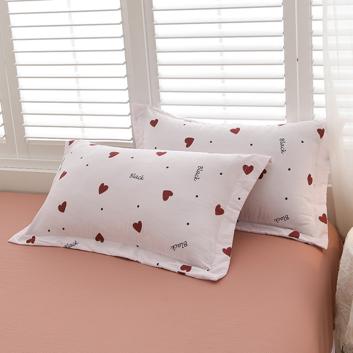 91家纺网 家纺一手货源 找家纺 圣楚家纺 2024新款清柔泡泡纱夏被 甜蜜心跳