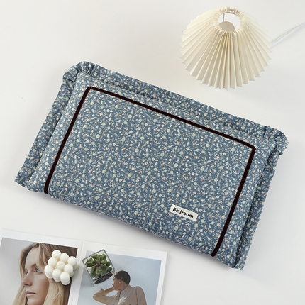 明星枕业 2024新款小香风荞麦枕头花草枕全棉护颈枕 40*60+-2cm/个 星香兰