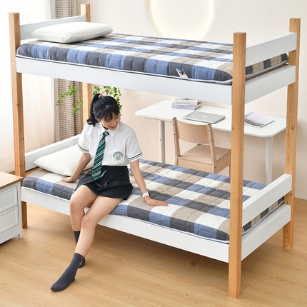 91家纺网 家纺一手货源 找家纺 （总）美真家纺  2024新款学生宿舍床垫大学生床垫子上下铺垫子海绵床垫0.9床单人高中生床垫