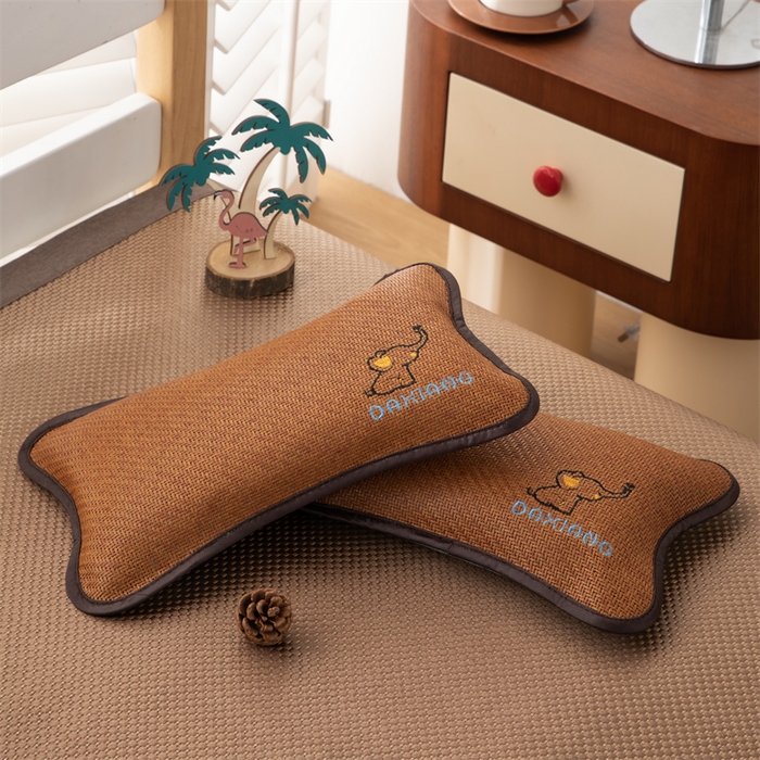 91家纺网 家纺一手货源 找家纺 （总）织布人 2024新款荞麦枕夏季冰藤婴儿枕小孩儿童枕头学生幼儿园午睡枕