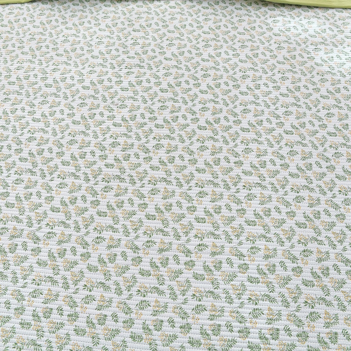 91家纺网 家纺一手货源 找家纺 圣楚家纺 2024新款A类泡泡棉夹棉床盖雨后初夏