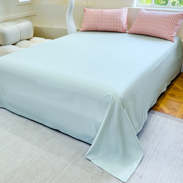 91家纺网 家纺一手货源 找家纺 感遇 2024新款全棉印花四件套 粉条小花