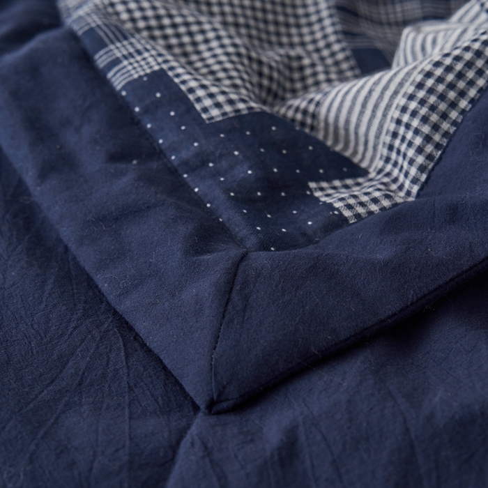 91家纺网 家纺一手货源 找家纺 （总）安莱生活 2024新款双层纱拼布田园单夏被系列