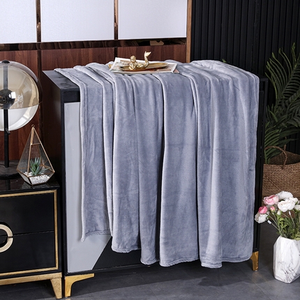 91家纺网 家纺一手货源 找家纺 (总)煌朝 2022四季款盖毯220克赠品毛毯法兰绒毛毯