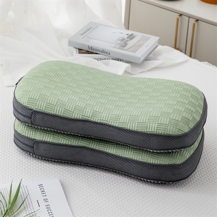 91家纺网 家纺一手货源 找家纺 （总）织布人 2024新款荞麦枕夏季凉感冰豆豆韩式面包枕全荞麦枕颈椎枕午睡枕