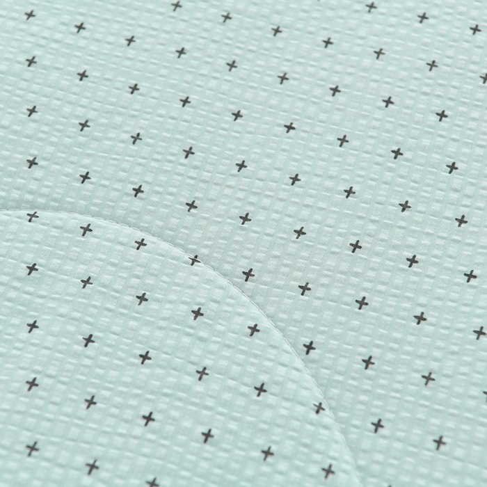 91家纺网 家纺一手货源 找家纺 圣楚家纺 2024新款清柔泡泡纱夏被 静谧夜曲