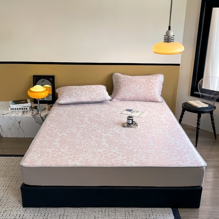 91家纺网 家纺一手货源 找家纺 （总）倾慕 2024新款提花凉感凉席