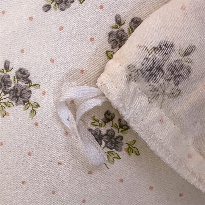 91家纺网 家纺一手货源 找家纺 恒爱家纺 2024新款梦幻情缘全棉公主风四件套 泰然自若