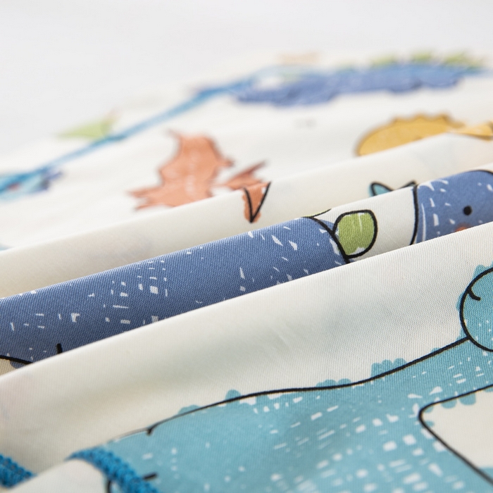 91家纺网 家纺一手货源 找家纺 乐秀家纺 2026新款卡通全棉枕套儿童幼儿园枕头侏罗纪