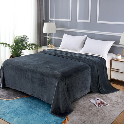 91家纺网 家纺一手货源 找家纺 (总)煌朝 2022四季款盖毯220克赠品毛毯法兰绒毛毯