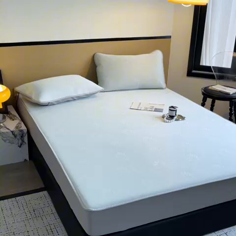 91家纺网 家纺一手货源 找家纺 （总）倾慕 2024新款提花凉感凉席