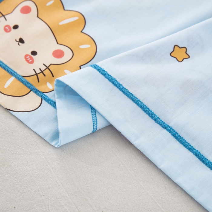 91家纺网 家纺一手货源 找家纺 乐秀家纺 2026新款卡通全棉枕套儿童幼儿园枕头卡通宝贝