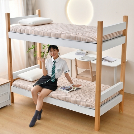 91家纺网 家纺一手货源 找家纺 （总）美真家纺  2024新款学生宿舍床垫大学生床垫子上下铺垫子海绵床垫0.9床单人高中生床垫