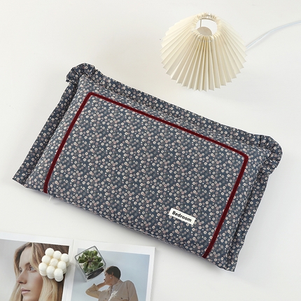 明星枕业 2024新款小香风荞麦枕头花草枕全棉护颈枕 40*60+-2cm/个 花海