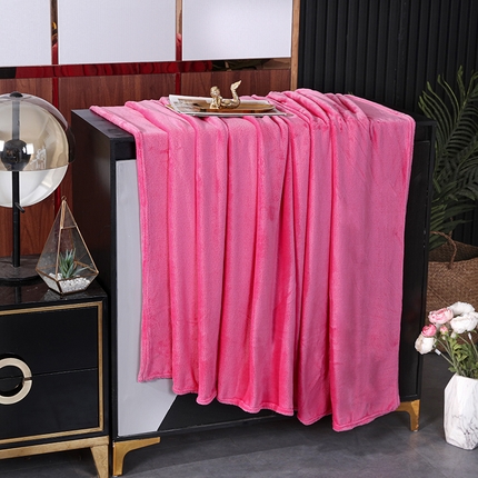 91家纺网 家纺一手货源 找家纺 (总)煌朝 2022四季款盖毯220克赠品毛毯法兰绒毛毯