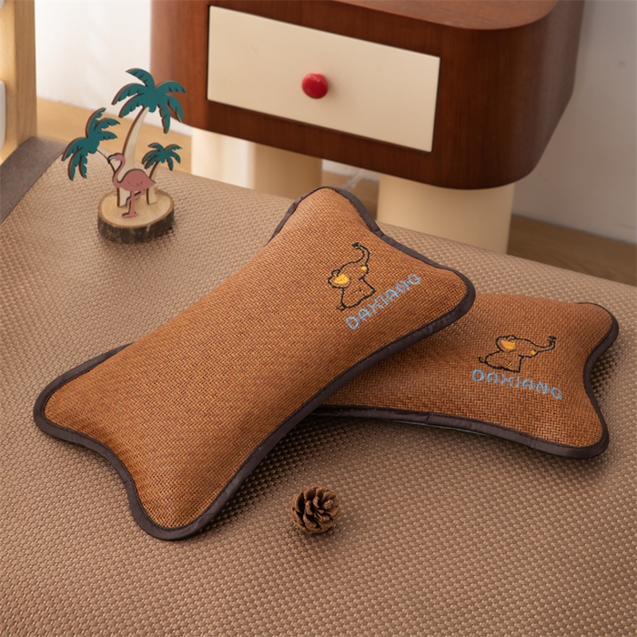 91家纺网 家纺一手货源 找家纺 （总）织布人 2024新款荞麦枕夏季冰藤婴儿枕小孩儿童枕头学生幼儿园午睡枕