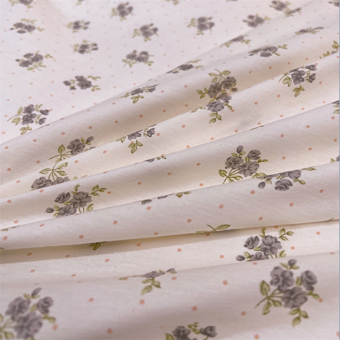 91家纺网 家纺一手货源 找家纺 恒爱家纺 2024新款梦幻情缘全棉公主风四件套 泰然自若