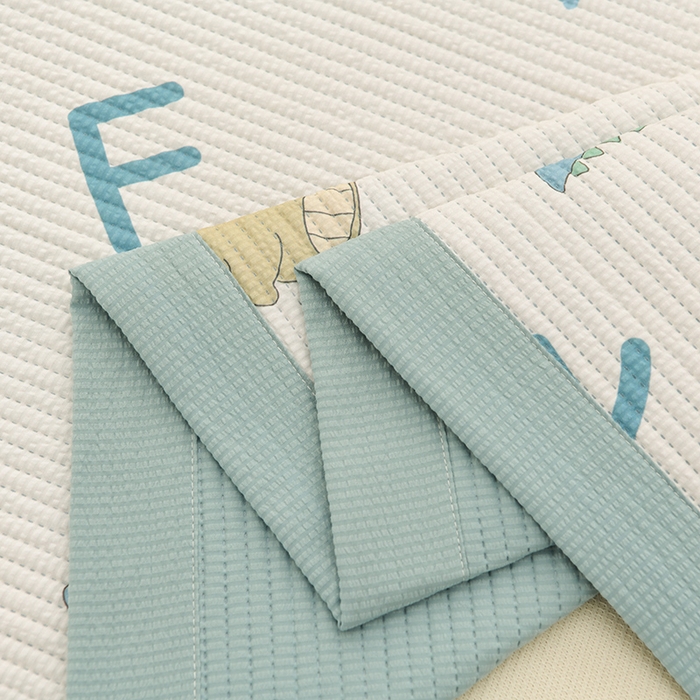 91家纺网 家纺一手货源 找家纺 圣楚家纺 2024新款A类泡泡棉夹棉床盖甜馨宝贝