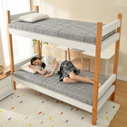 91家纺网 家纺一手货源 找家纺 （总）美真家纺  2024新款学生宿舍床垫大学生床垫子上下铺垫子海绵床垫0.9床单人高中生床垫