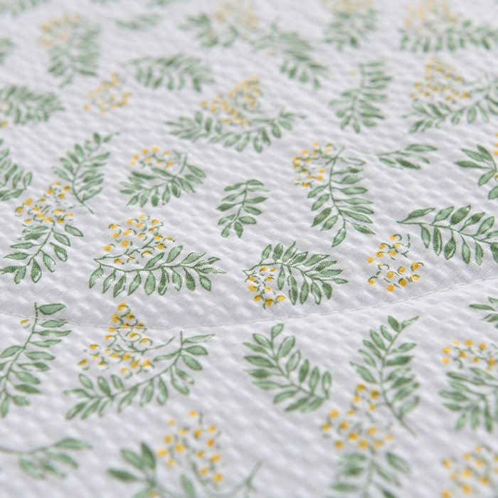 91家纺网 家纺一手货源 找家纺 圣楚家纺 2024新款清柔泡泡纱夏被 雨后初夏