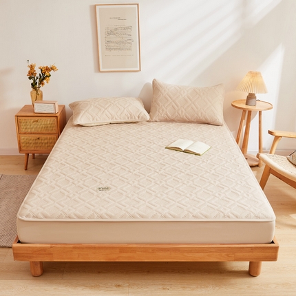 91家纺网 家纺一手货源 找家纺 （总）暖季家纺 2025新款A类原棉母婴级防水床笠