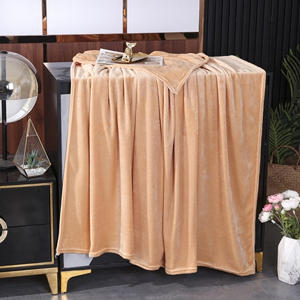 91家纺网 家纺一手货源 找家纺 (总)煌朝 2022四季款盖毯220克赠品毛毯法兰绒毛毯